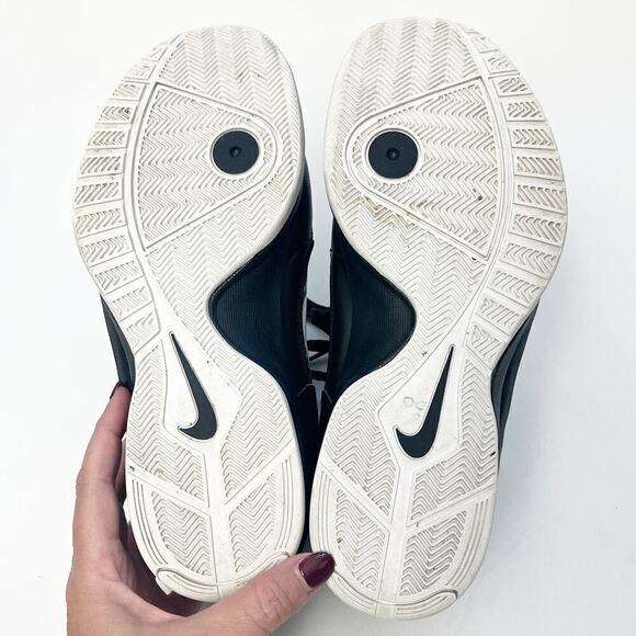 NIKE AIR MAX VTG MEN DESTINY FLYWIRE BASKETBALL SNEAKERS‎ SHOES SIZE 9.5 Black